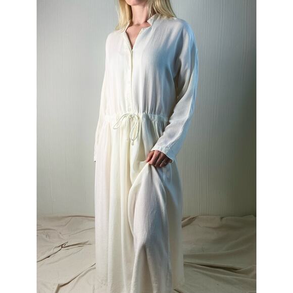 BLACK CRANE White Maxi Dress US MEDIUM - Picture 4 of 15